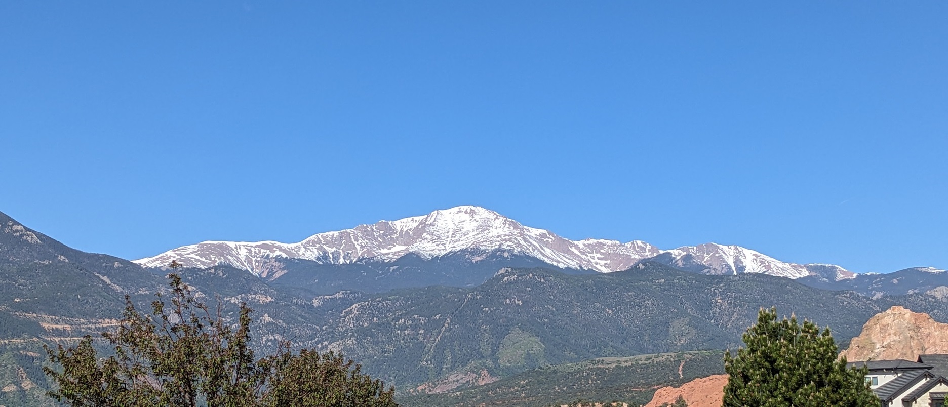 Pikes Peak in Colorado Springs.